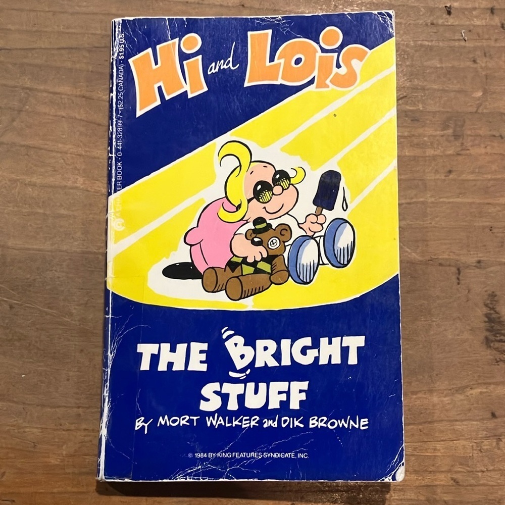 Vintage book: Hi and Lois The Bright Stuff Comic Book - Mort Walker & Dik Browne